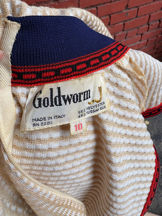 1960's Goldworm Knit Dress