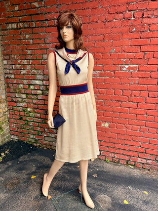 1960's Goldworm Knit Dress