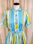 1950's Striped Day Dress