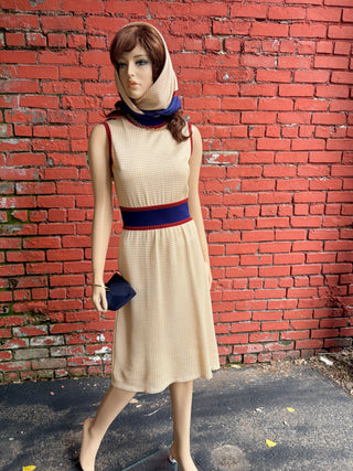 1960's Goldworm Knit Dress