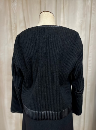 1990's Issey Miyake Grooved Crop Jacket