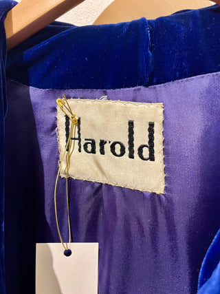 1930's Rings of Saturn Velvet Opera Coat