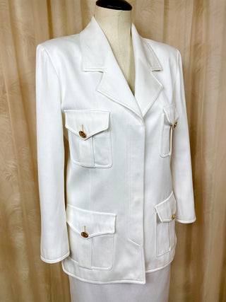 1980's Military Style Chanel Suit