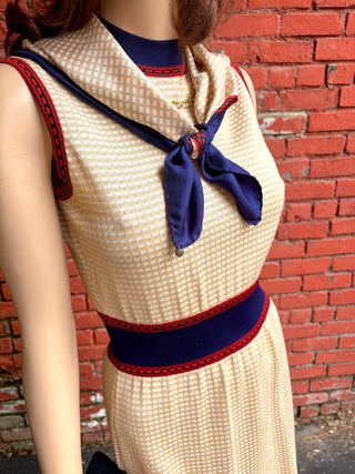 1960's Goldworm Knit Dress
