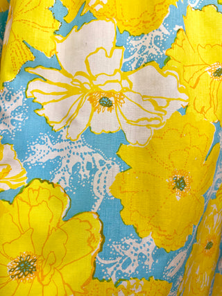 1960's Lilly Pulitzer Big Poppies Shift Dress