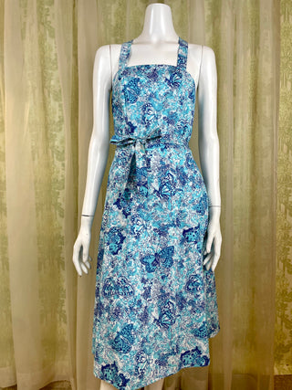 1970's Lilly Pulitzer Moth Wrap Dress