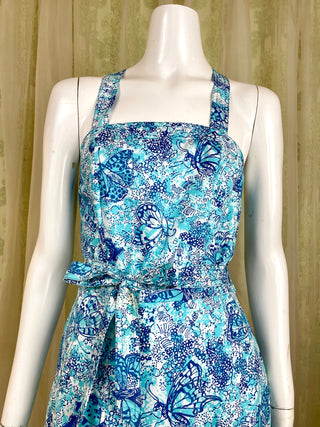 1970's Lilly Pulitzer Moth Wrap Dress
