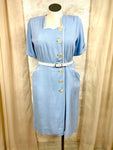 1950's Button Front Day Dress
