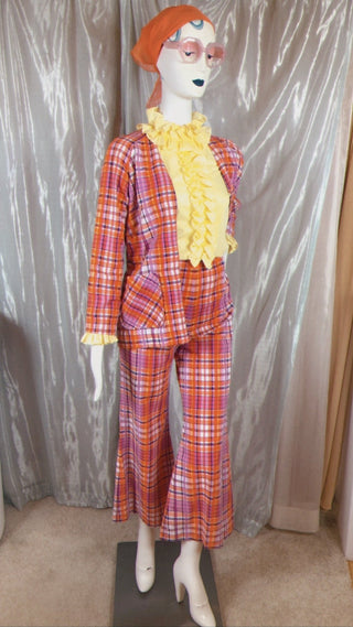 Full Seersucker Plaid Outfit