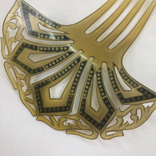 Deco Celluloid Mantilla Comb