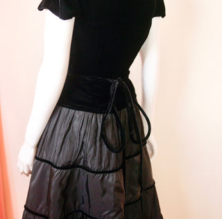 Up Close Shot of Back of Dress