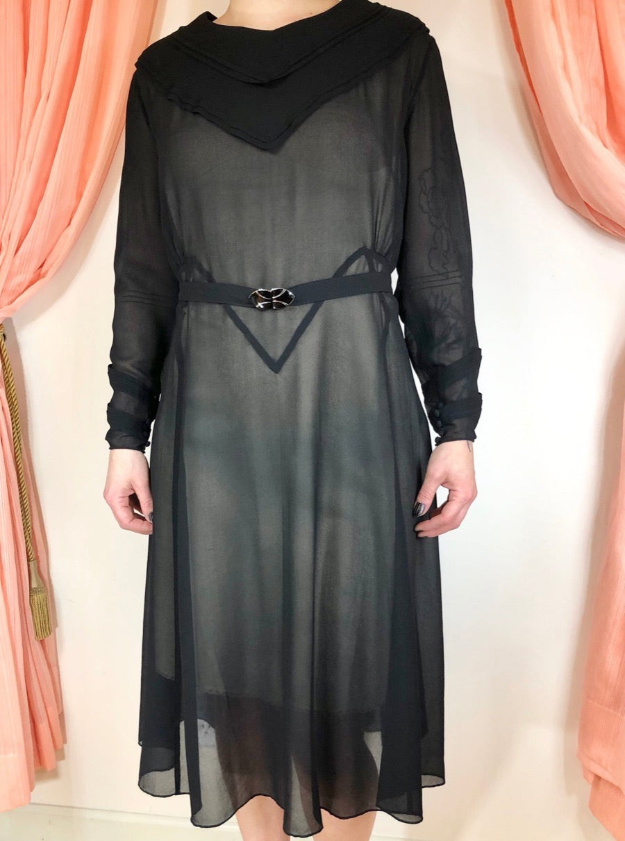 Vintage sheer dress store