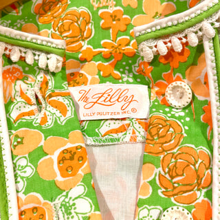 1960's Lilly Pulitzer Little Buds Shift Dress