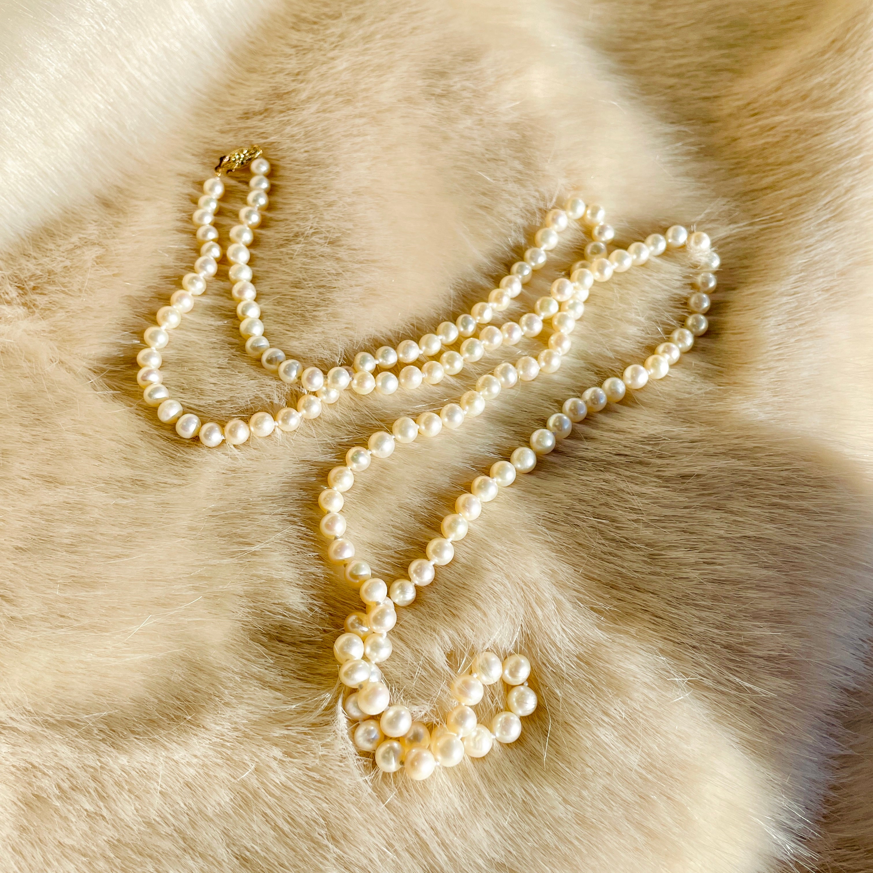 Genuine Cultured Pearl Necklace