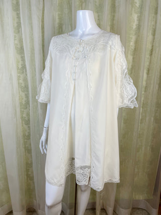 1960's Christian Dior Peignoir Set