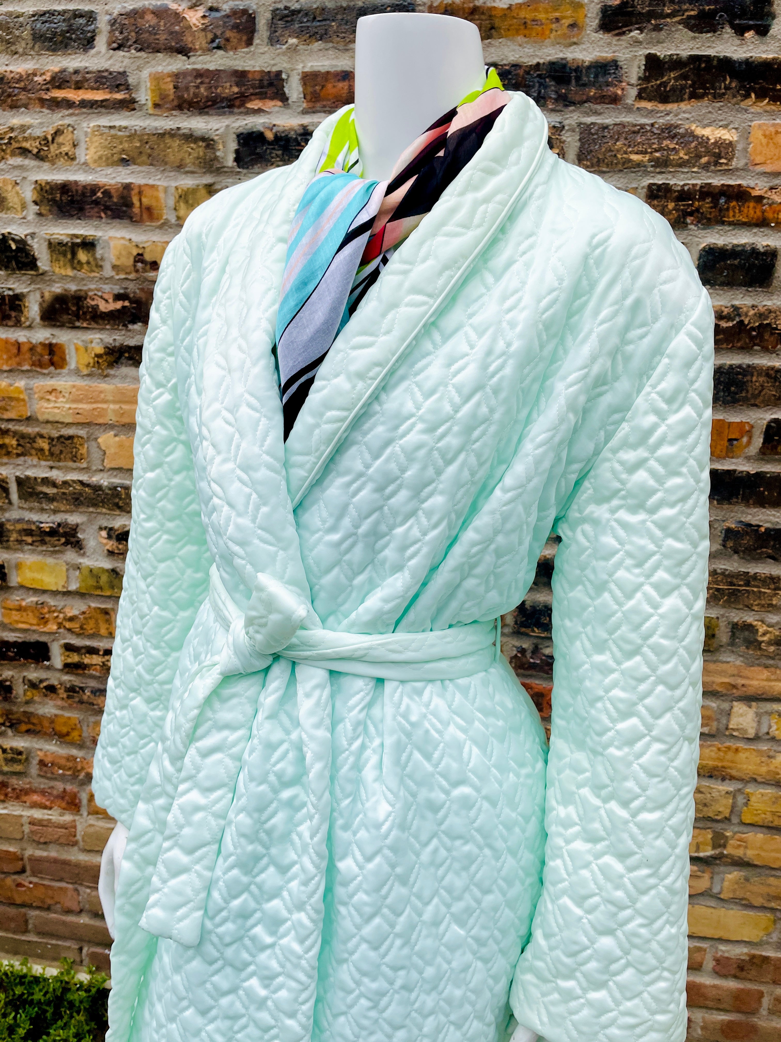 1960's Barbizon Quilted Robe
