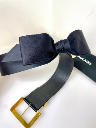 1980's Chanel Bow Belt