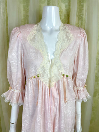 1980's Christian Dior Marie Antionette Dressing Gown