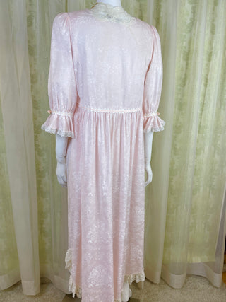 1980's Christian Dior Marie Antionette Dressing Gown