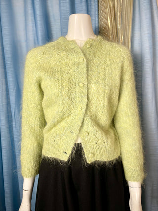 1960's Hand-Knit Cardigan