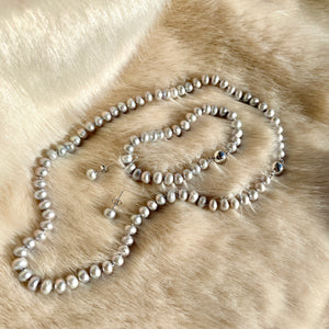 Genuine Cultured Pacific Pearls Set