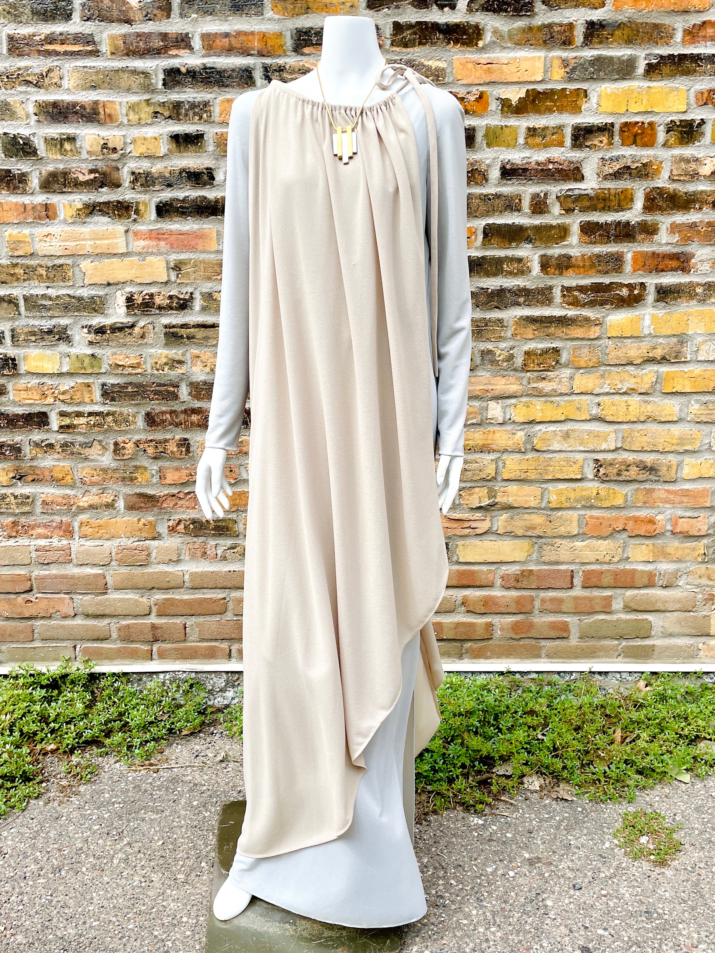 1970’s Draped Grecian Gown