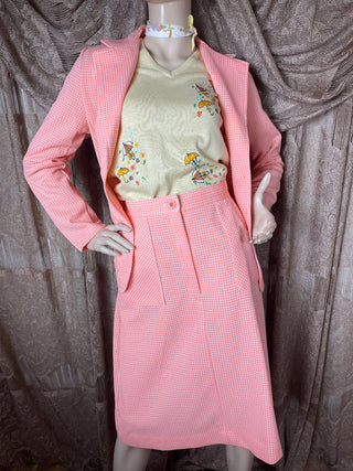 1960's Embroidered Umbrella Sweater