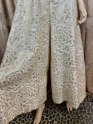 1960's Metallic Brocade Jumpsuit
