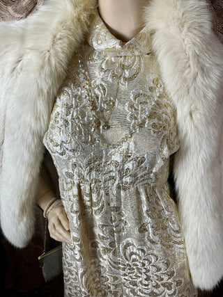 1960's Metallic Brocade Jumpsuit