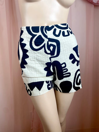 1960's Hawaiian Tunic Dress & Hot Pants