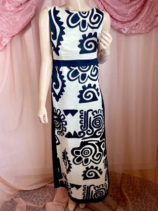 1960's Hawaiian Tunic Dress & Hot Pants