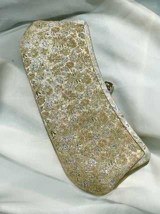 1950's Metallic Brocade Clutch