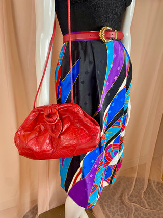 1980's Patchwork Shoulder Bag