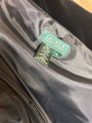 1990's Ralph Lauren One-Shoulder Evening Gown