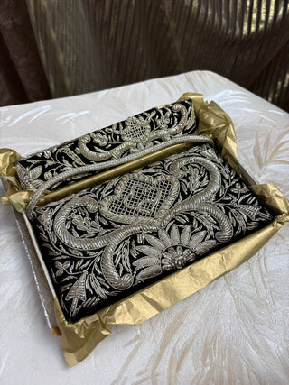 1930's Metal Embroidered Bag & Belt