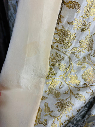 1954 Gold Thread Brocade Don Loper Swing Coat