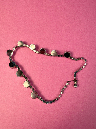 Round Aurora Rhinestone Necklace