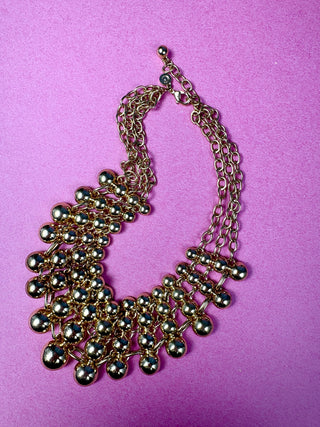 Nefertiti's Gold Collar Necklace