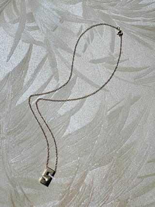 Chain "S" Necklace