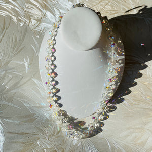 Aurora Faceted Crystal Necklace