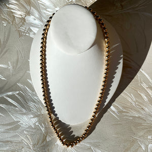 Golden Mod Pearl Necklace