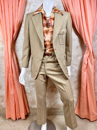 1970's Traveling Professor Suit