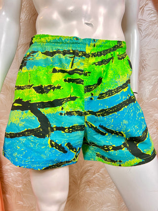 1980's Bright Swim Trunks