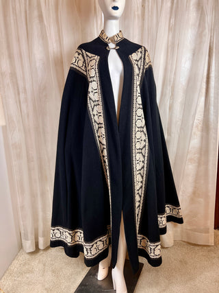 Edwardian Slavic Embroidered Cloak