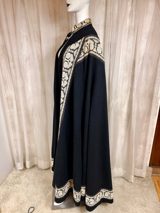 Edwardian Slavic Embroidered Cloak