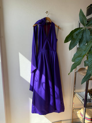 1980's Evening Gown & Sash