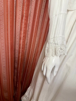 1910's Square Neck Lacey Blouse