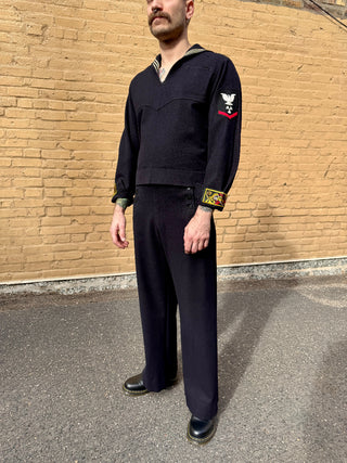 1950's Naval Sailor Suit w/ Japan Cuffs