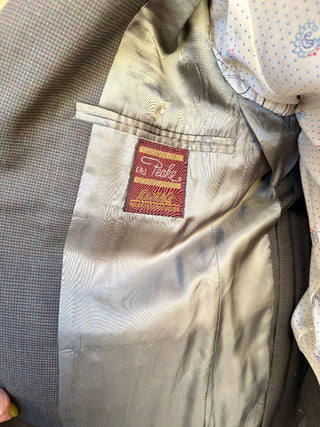 1980's Tiny Plaid Suit