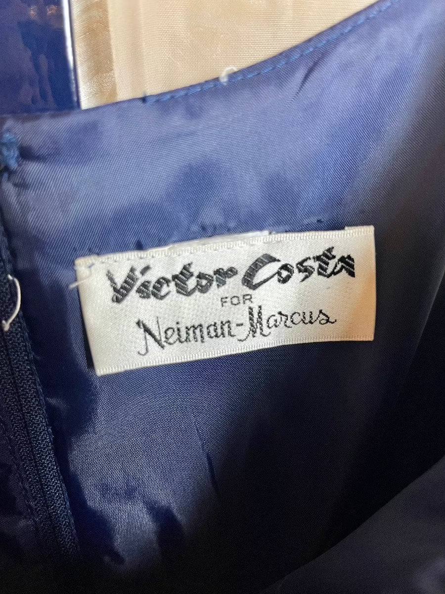Text Reads: Victor Costa for Neiman-Marcus
